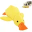 Jouet apaisant pour chien - Keeper - Canard - Peluche jaune - Sons joyeux