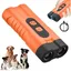 Dispositif anti - aboiements pour chiens - Répulsif ultrasonique - Appareil rechargeable avec 3 - Idéal pour le dressa