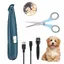 Tondeuse professionnelle pour chien, électrique sans fil, Kit de toilettage pour chien, rasoir pour animaux de compagnie