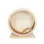 Roue pour hamster sur support en bois de 17,8 cm Roue silencieuse pour hamsters, cochons d'Inde, hérissons, chinchillas
