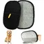 2 Pièces Gant Poil Chat, Double Face Brosse Poils Animaux, Gant Brosse Chat pour Canapé Meubles Tapis Siège Auto