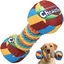 Jouets à mâcher robustes pour chiens Jouets interactifs pour jeux en extérieur et en intérieur Dents nettoyantes et molaires des