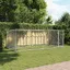 Meuble Déco - Niche/enclos pour chiens - CHICGris Cage pour chien avec porte gris 4x2x15 m - Acier galvanisé luf4133370