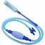Nettoyeur daquarium siphon pompe eau pour rservoir de poissons cloche nettoyeur de fond pour aquarium couleurs multiples Largeight