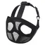 Muselière pour chien à museau court - Muselière réglable en maille respirante pour bouledogue pour aboiements, morsures,