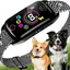 Collier anti-aboiement intelligent pour chiens 4 modes sûrs 8 niveaux réglables étancheIP67 idéal petits moyens et grands