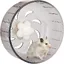 Roue d'exercice pour hamster, roue en plastique acrylique super silencieuse pour petit animal de compagnie, hamster, cochon d'Inde