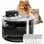 Fontaine à Eau pour Chat sans FilFontaine pour Chats Automatique 3L avec Détecteur de MouvementBatterie 3000mAh7 Filtres
