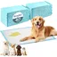 40pc Tapis Absorbant Chien60X90cm Alaise Jetable Alèse Propreté Educateur Chien AnimauxAnti-Fuite 6couchesAlaise pour Chien