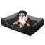 Lit pour Chien et Chat M 67x54 cm Panier Solide et Confortable