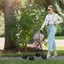 MIPAN.Poussette pour chien de 15 kg - Poussette grand chien -  Poussette pour chat - Avce Porte-gobelet  - 97x45x55cm - Rose
