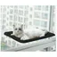 Hamac pour chat de fenêtre - adapté aux grands chats jusquà 25 kg chaise longue
