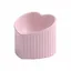 Gamelles surélevées en céramique rose pour chat gamelles inclinées pour nourriture ou eau sans stress prévention du reflux