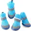 Chaussures pour chien chaussures respirantes pour petit chien sandales imperméables pour animaux de compagnie protection durable