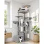 Arbre à chat XXL - HOLISANE - 193 cm - 2 grandes niches - Hamac 50x40 cm - Pour 3-5 grands chats