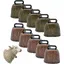 10PCS Vache Cheval Mouton Pâturage Cuivre Cloche de Vache Mouton Vache Cloches Clochette Vintage Bronze Cloche en Bronze pour Port