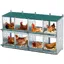 Poulaillerpondoir pour poules 8 compartiments en métalboîte de ponte murale pour poulaillernichoir ventilé pour poules pondeuses