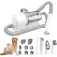 Tondeuse Chien - Professionnelle - Aspirateur 99% des poils - 2,5L Récipient
