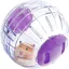 ®RisingFF Boule à paillettes pour hamster en bois de rose violette