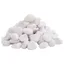 Galets polis décoratifs - vidaXL - Blanc - 2-5 cm - 25 kg - Pierres naturelles - Surface lisse - Paillage jardin