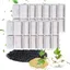 12 pièces filtres carrés charbon pour fontaine eau chat/chien remplacement automatique Label