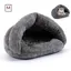 1 Sac de couchage lit douillet niche confortable design détachable pour chat chien lapin intérieur voiture .