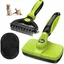 Brosse pour chat - Brosse pour chien - Brosse de toilettage et râteau pour animaux de compagnie brosse de bain pour chiens et
