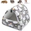Couchage Rongeur Peluche Petite Maison Hamster Hamac Jouet Lit Cabane pour Cochon dInde Lapin Chinchilla Furet ACCESSOIRE DE CAGE