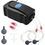 Pompe Air Aquarium 8W Rglable Puissante Double Sortie Bulleur Aquarium pour Aquarium 5 300 L Ultra