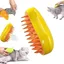 Brosse à vapeur - keeper - Steamy Cat - 3 en 1 - Réduction de perte de poils - Nettoyage à la vapeur