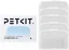 Filtre Fontaine Eau ChatÉlément Filtrant Distributeur d’Eau pour Chat et ChienFiltre Les Impuretés5 pièces à Utiliser sur Les