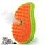 Brosse Vapeur Chat,3-In-1 Brosse Chat Vapeur Brosse a Vapeur Pour Chat Multifonction Brosse Vapeur pour Chat Chien(Vert)