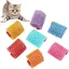 ®RisingFF Lot de 5 jouets à ressort pour chat jouets interactifs colorés pour chaton jouets à mâcher rétractables amusants