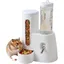 Mangeoire automatique pour petits animaux - OKZ® - 2 en 1 mangeoire et abreuvoir - Bouteille deau 125 ml
