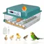 Couveuse oeuf automatique Incubateur entièrement automatique, incubateur intelligent pour poussins, canards et oies 24 œufs T7