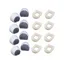 Lot de 16 Prfiltres en Mousse et Filtre Carbone pour Fontaine PetSafe