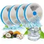 Filtres de rechange pour fontaine à eau - ZVD - Lot de 4 filtres - Compatible avec Spofan WF190 - Charbon actif