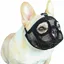Muselire Rglable en Maille pour Chien Taille M 145 - 215 kg Anti-Mordillage pour Bouledogue Franais YYV