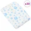 MOT9790-Protection Hygiénique Jetable pour Chien Mâle 30 pcs Blanc L