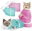 Sac de bain pour chat 2 pièces filet de douche pour chat sac anti