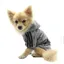 Vêtements pour Animaux Chien Chat à Capuche vêtements Chiot Pull Chaud à Capuche Chaud  (Gris M)