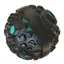 Balle interactive pour chien - Phoesky - Grinçante - TPR non toxique - 11.6x11.6x11.7 cm - Bleu