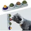 Boule dherbe à Chat pour Paquet 4 Jouets Morsure Chat Jouets Comestibles Chaton Boules dÉnergie Supplémentaires pour Le
