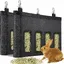 2 Pices Sacs de Mangeoire de Foin pour Lapin Sac de Mangeoire de Foin de Cochon dInde Sac de Mangeoire de couleurs multip Largeight