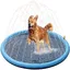 Grand tapis darrosage dextérieur pour chien150cmtapis darrosage de jardin pour chienjouets aquatiques pour chien YYV