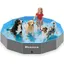 Piscine pour Chien Bassin Renforcé pour Grands Chiens en PVC Durable Piscine Pliable Sécurisée Antidérapante 160*30cm