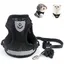 Harnais Chat pour Adulte Colliers Harnais et Laisses pour Chats Chihuahua Harnais Chaton avec Anti-Perte pendentif Dadresse