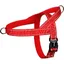 rabbitgoo Harnais Chien Anti Traction harnais pour petit chien Facile à Mettre Harnais Réglable avec Attache Devant XL Rouge