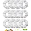 Filtre pour fontaine à eau - PZCC - Compatible Philips - Triple filtration charbon & résine - 20–25 L - Lot 12 (rond)