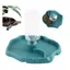 2 en 1 Abreuvoir Tortue Terrestre Bol deau de Terrarium Reptiles Accessoires Bol deau pour Reptiles pour bleu ABREUVOIR